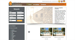 Desktop Screenshot of inmoquintero.com